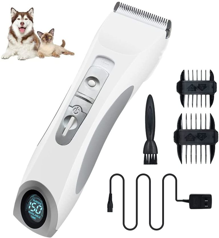 Triumilynn Quiet Cat Dog Grooming Clippers, Cordless Cat Trimmer ...
