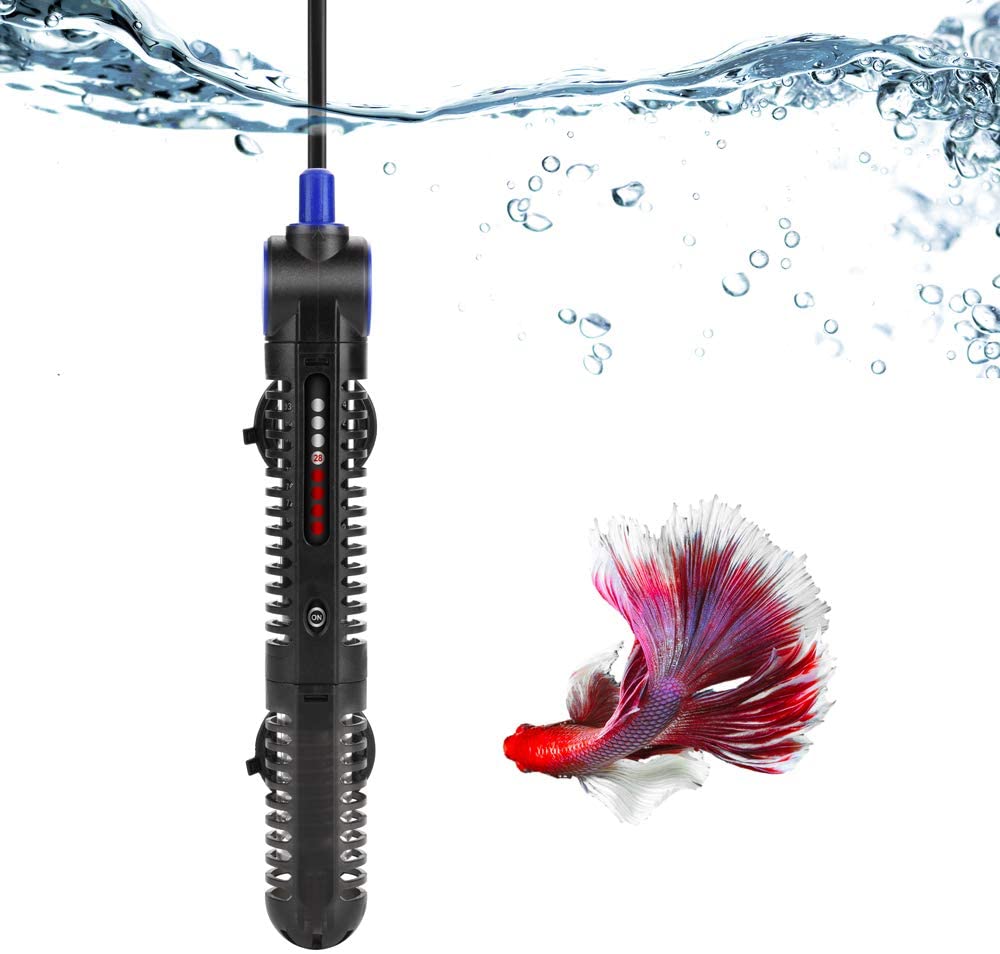 Submersible Aquarium Heater 50W Fish Tank Heater 50 Watt Adjustable ...