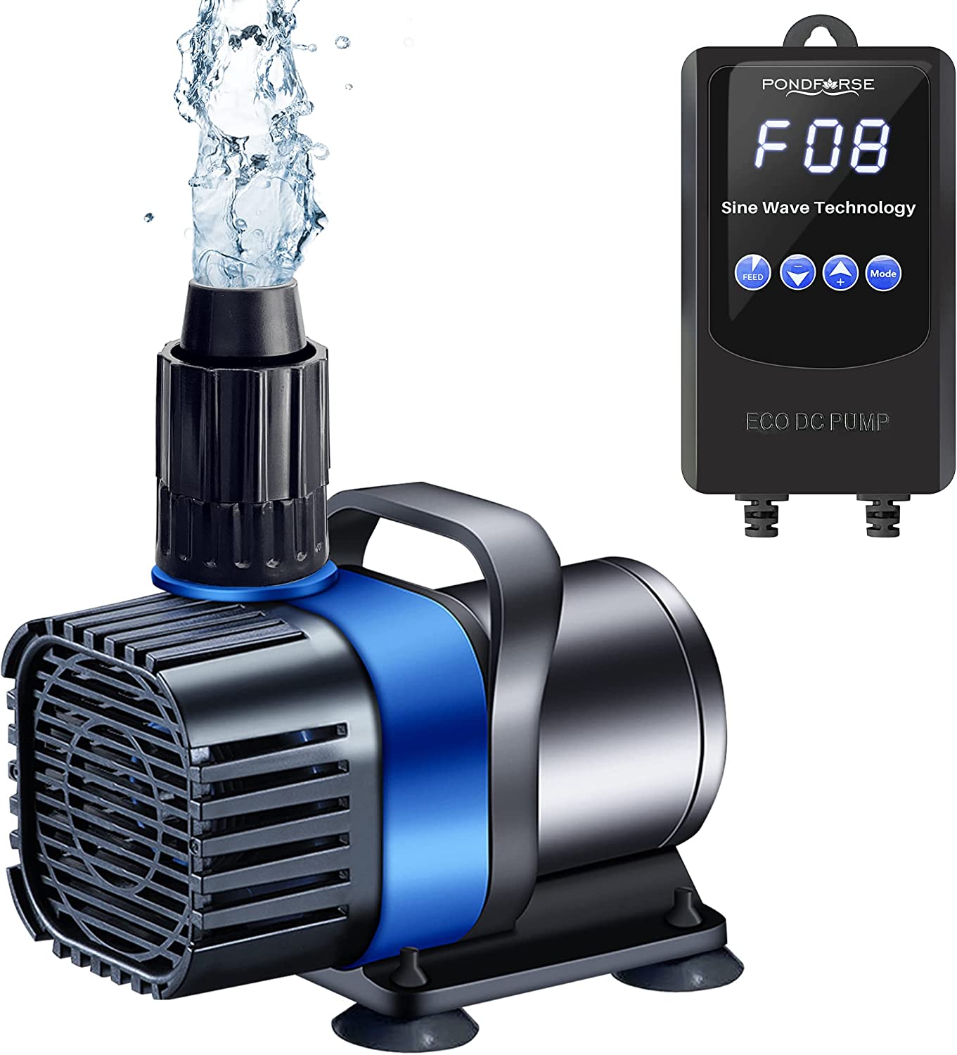 24V Dc Ultra Quiet Submersible Water Pump, Aquarium Return Pump With