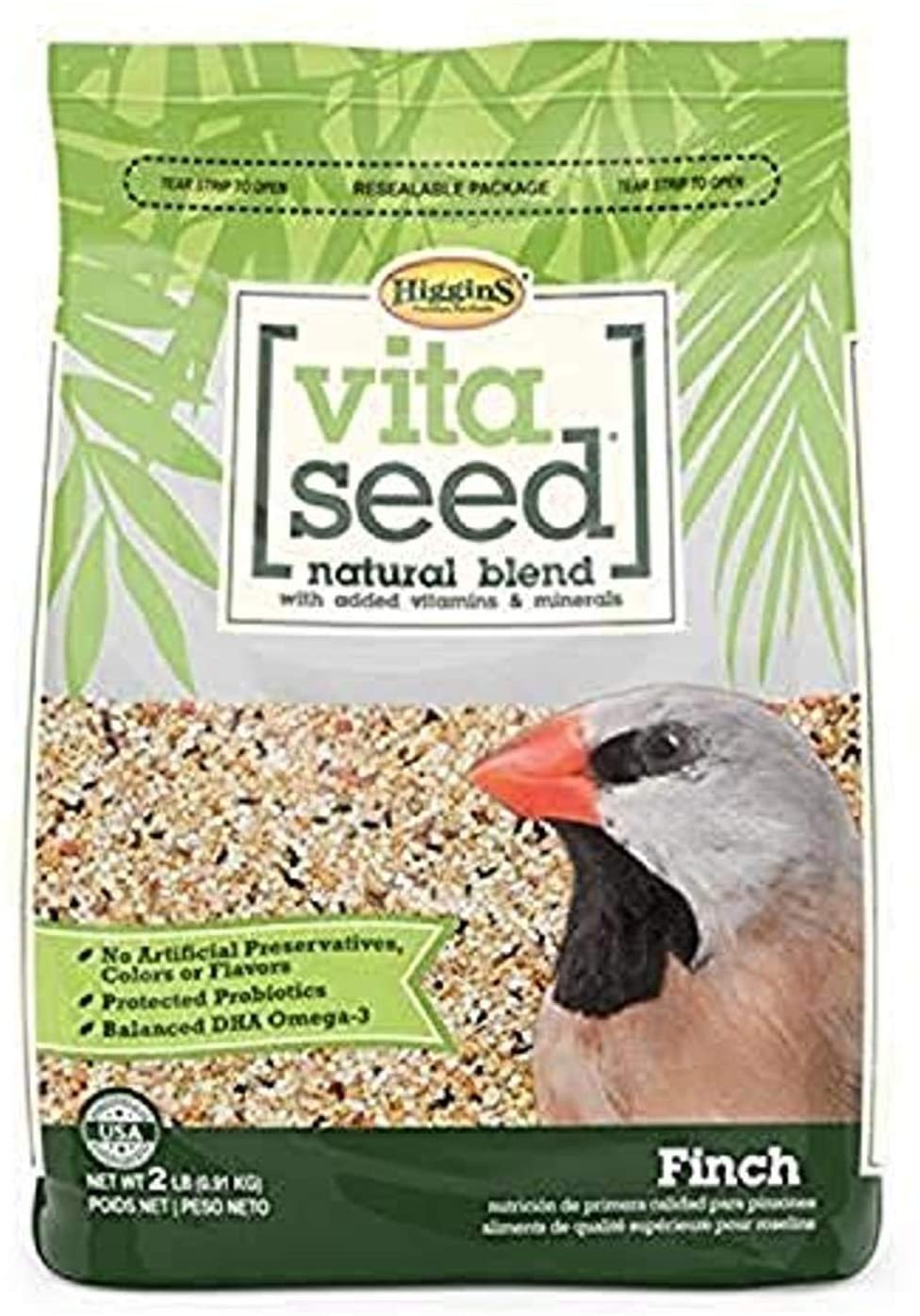 Higgins 466159 Vita Seed Finch 2Lb (1 Pack), One Size – Petpetssmart