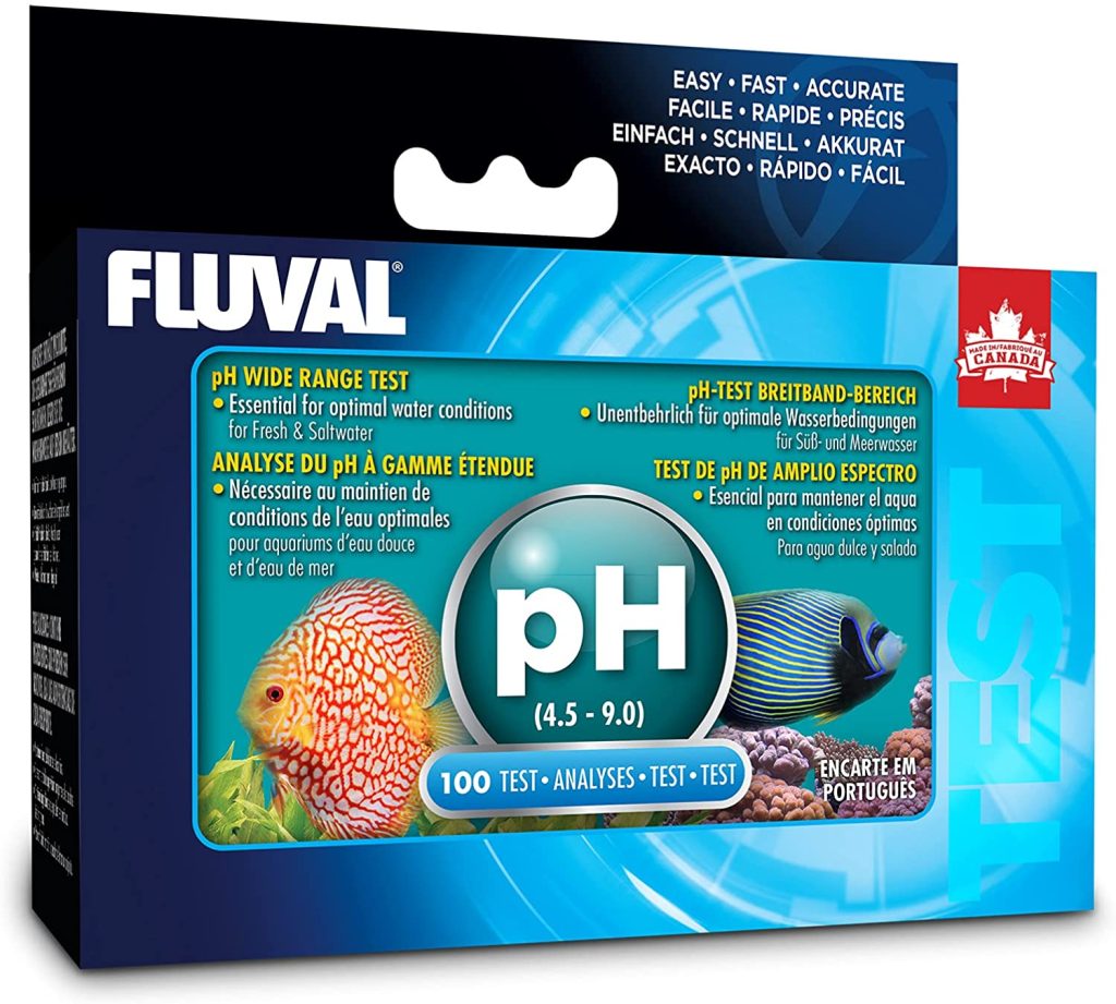 Fluval Ph Wide Range Test Kit For Aquarium Water Freshwater