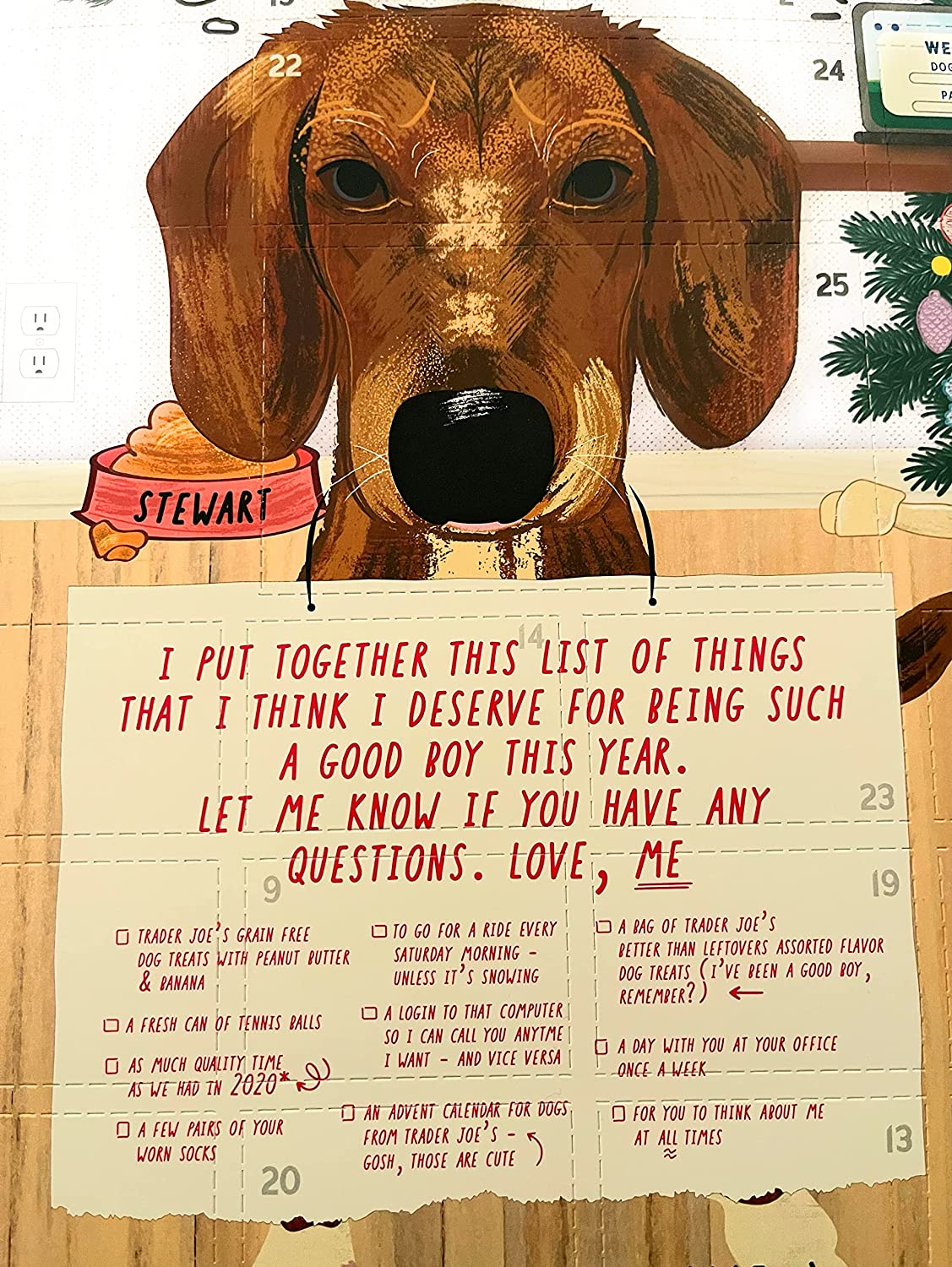 Trader Joes Advent Calendar For Dogs 24 Days Of Salmon And Sweet