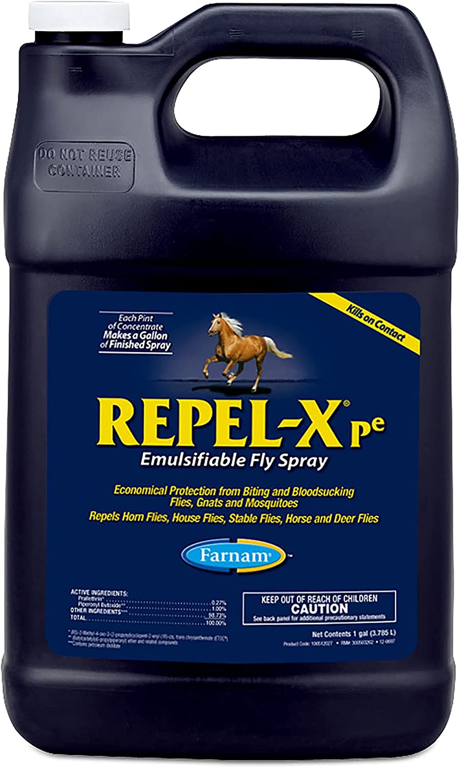 RepelXpe Emulsifiable Horse Fly Spray, Liquid Concentrate, Mix With